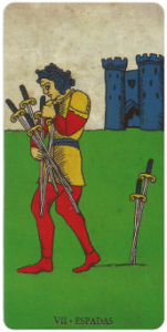 7 De Espadas No Tarot - Significado Da Carta  iQuilibrio